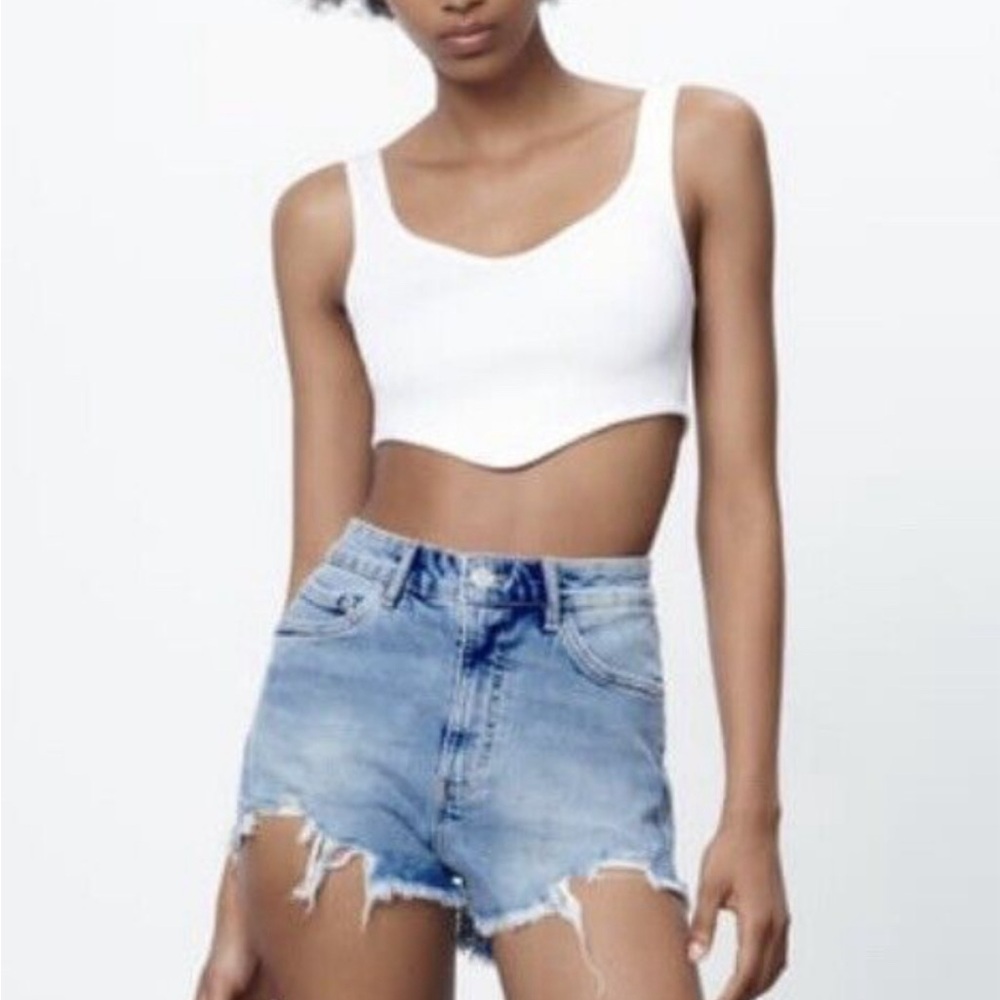 ZARA JEANS SHORTS